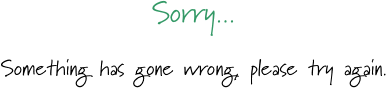 Sorry... 